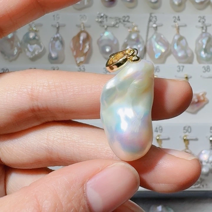 未镶嵌颈饰淡水珍珠