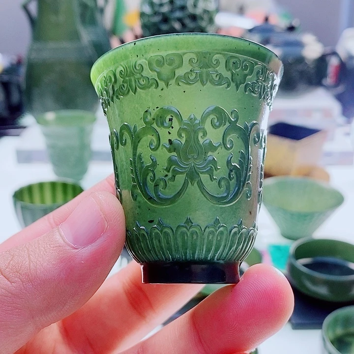 和田玉（青玉）未镶嵌把件