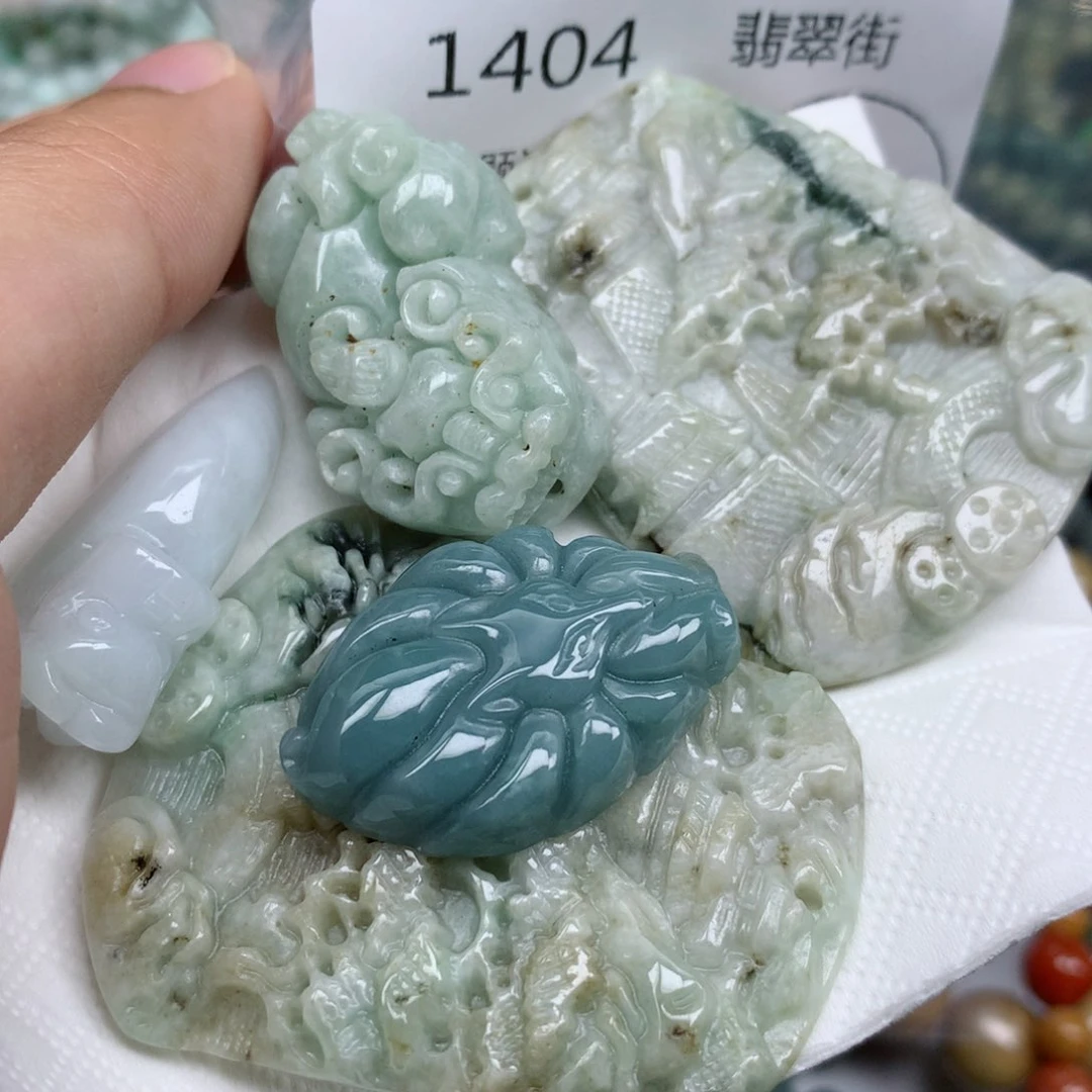 颈饰未镶嵌翡翠翡翠