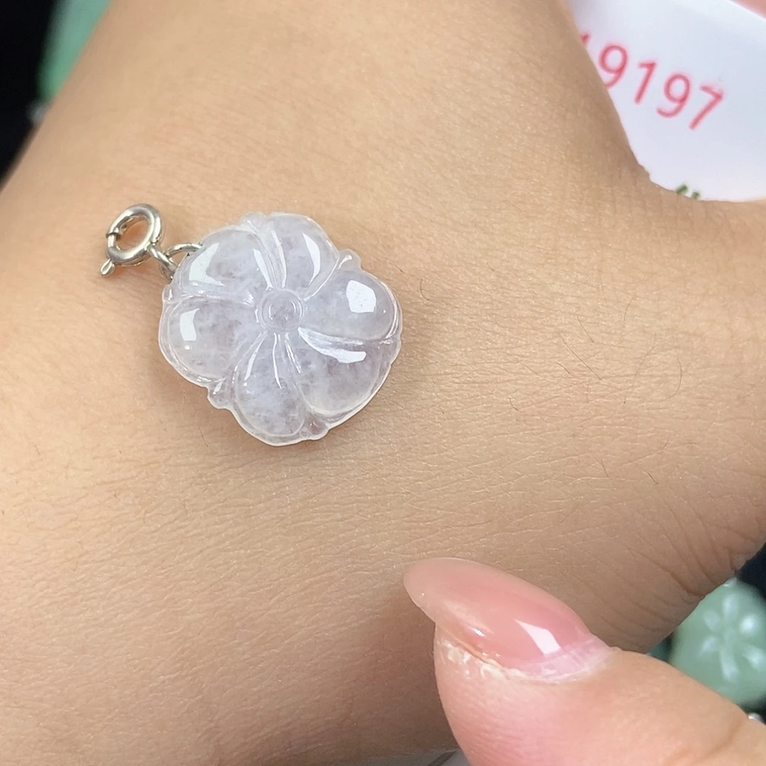 翡翠未镶嵌颈饰天然