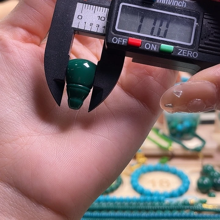10 高瓷玉化精品三通对孔11mm