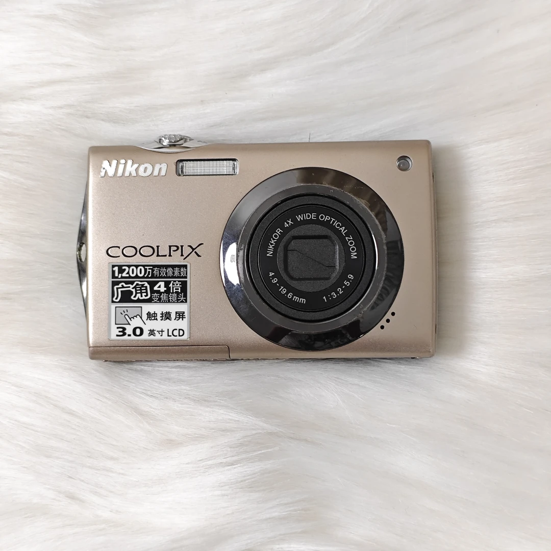 95新 Nikon/尼康 s4000 暗金色 出片清晰冷白皮 配件齐全