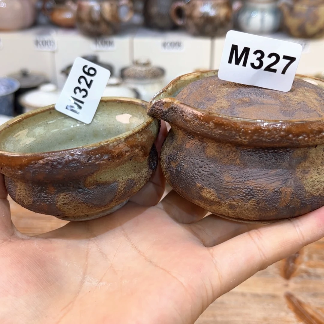 茶杯朱泥小**影陶瓷艺术