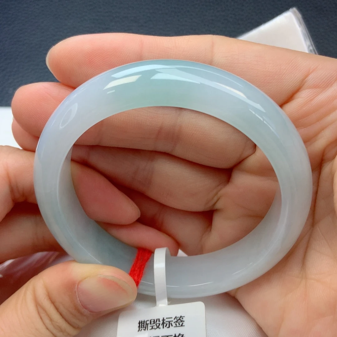 未镶嵌手镯翡翠55圈