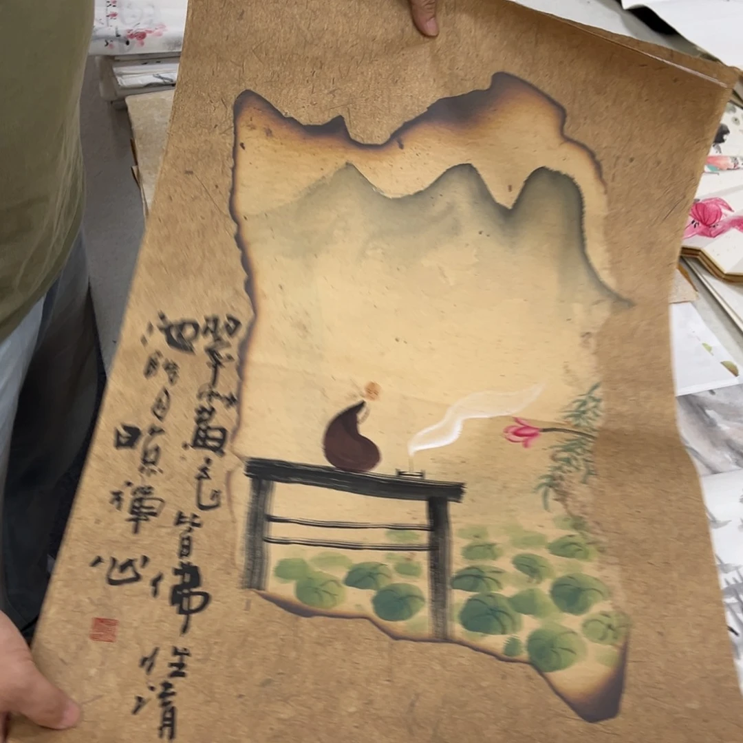 国画纯手绘字画国画作品欣赏