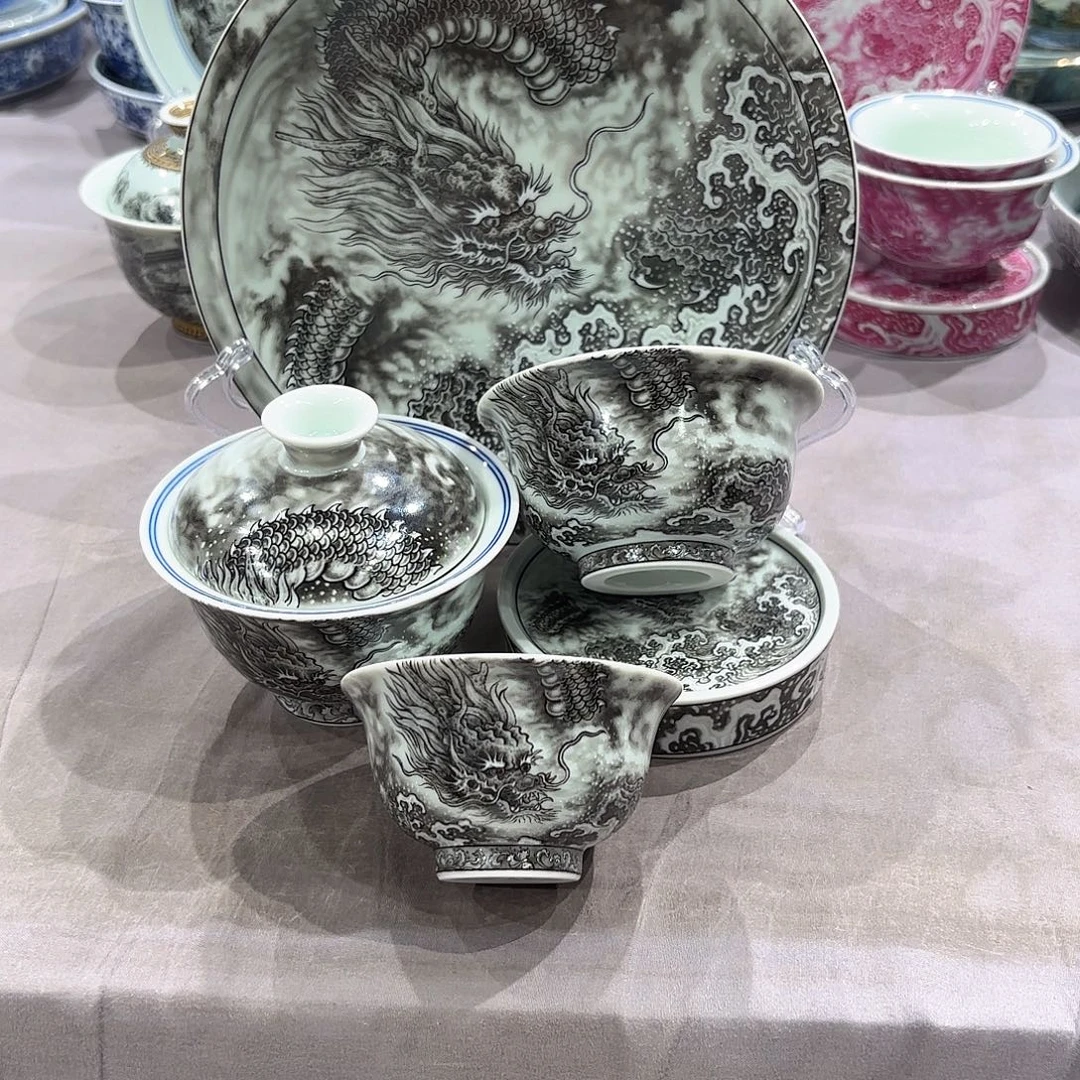 瓷片景德镇瓷器精品展示