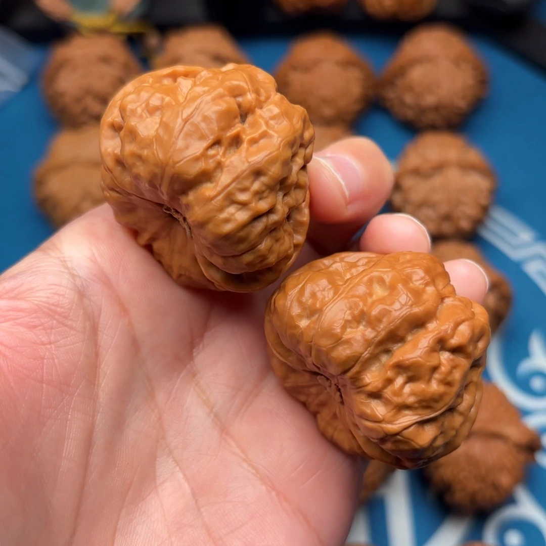 吊坠文玩核桃蛙饼42