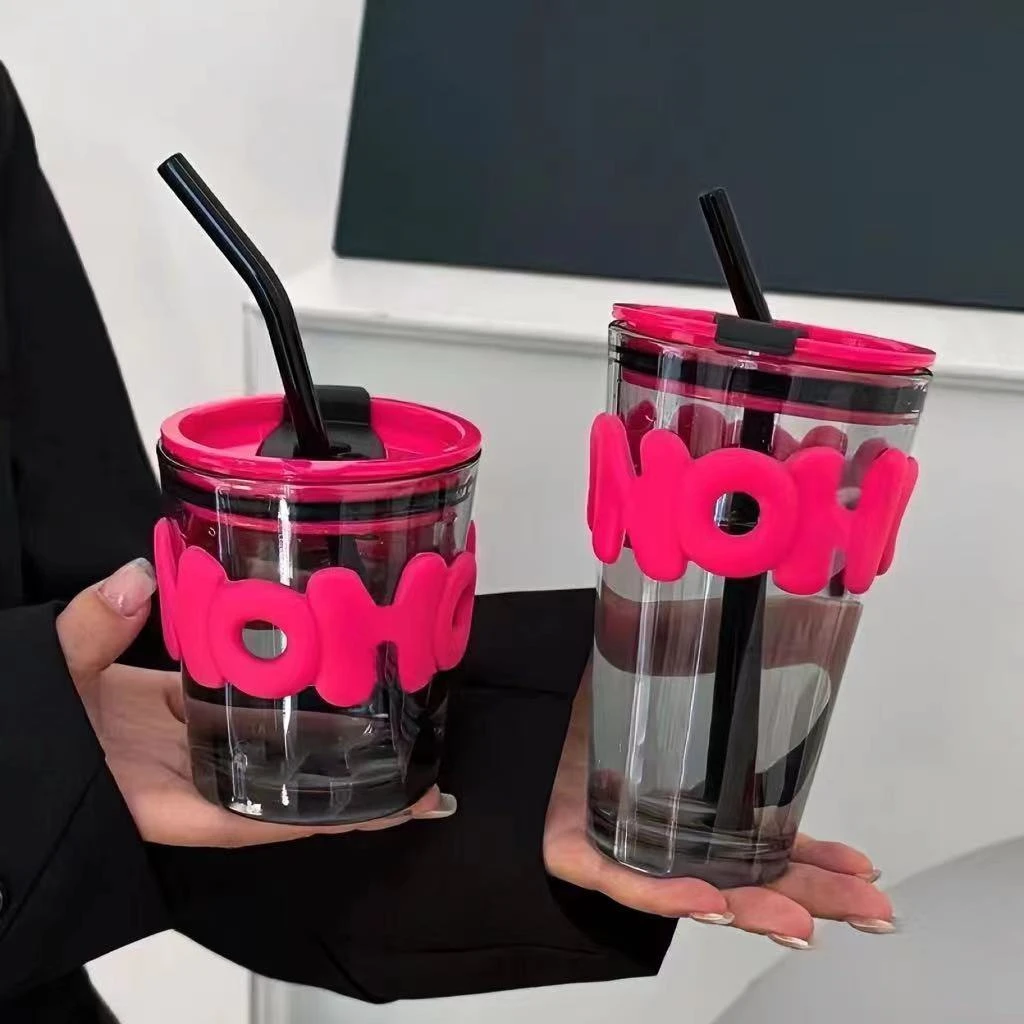 【到手2个】创意家居ins风情侣玻璃杯SXL