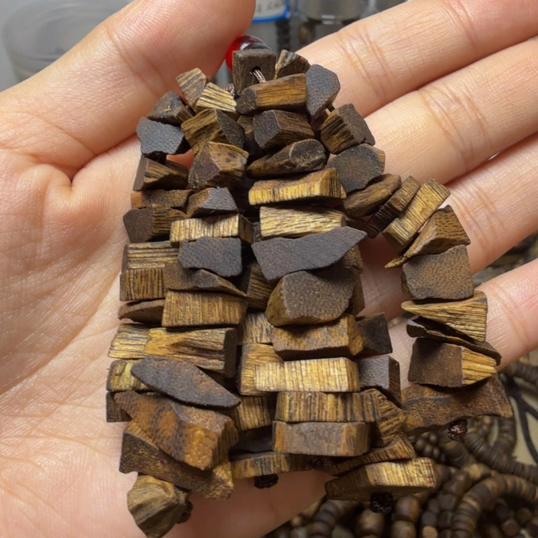 沉香碎屑沉香车绳子