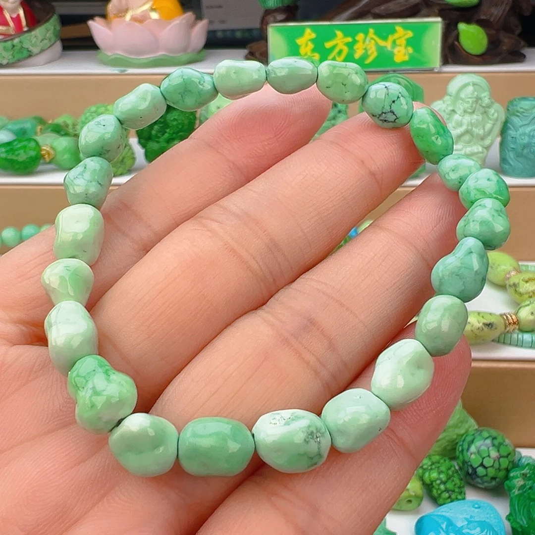 未镶嵌绿松石项链