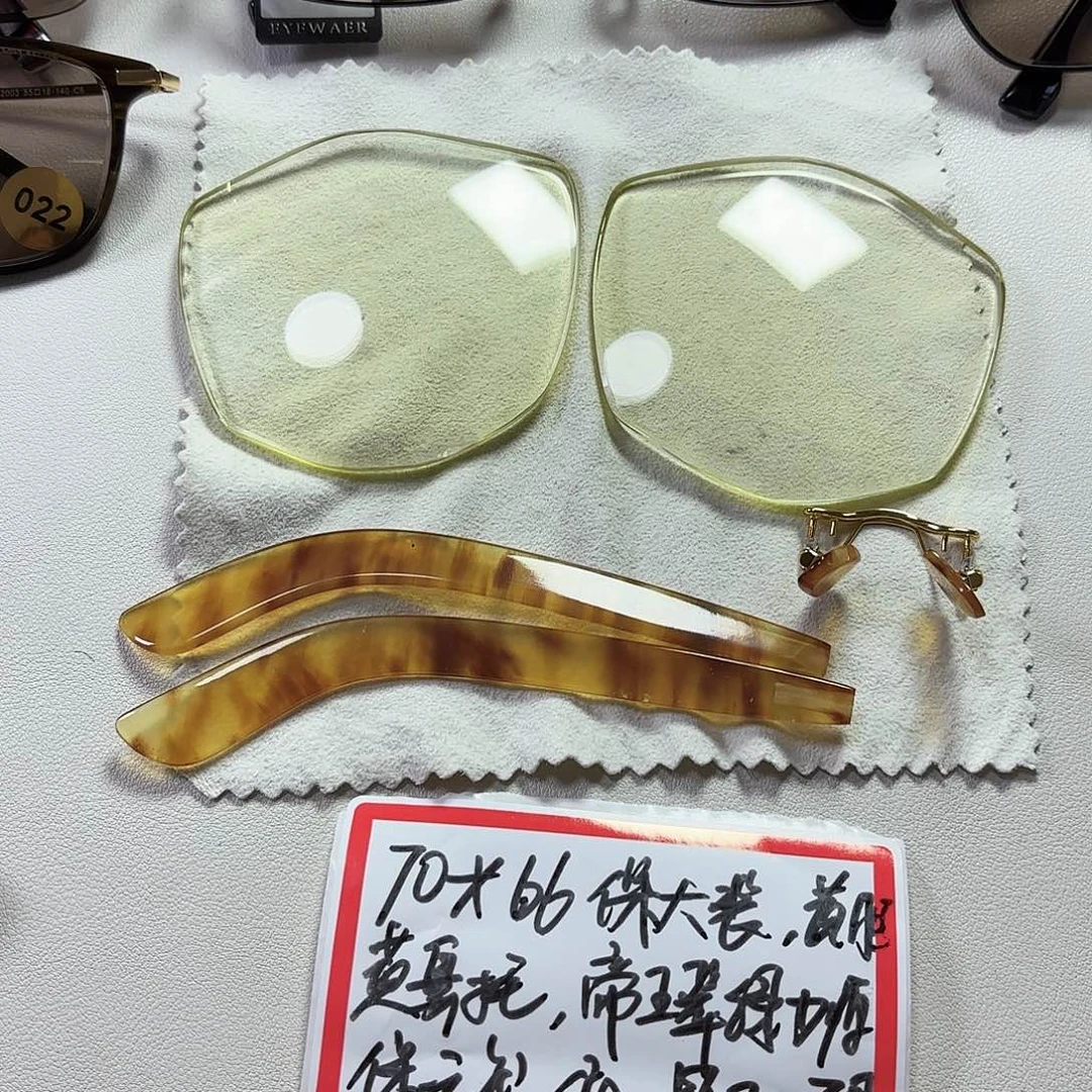 无框大方圆帝王翠绿石头镜