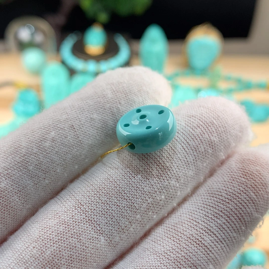 绿松石未镶嵌配珠卡14.2