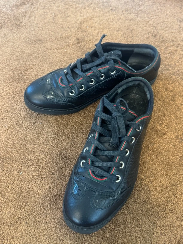 95新 GUCCI/古驰 时尚女鞋35码 休闲