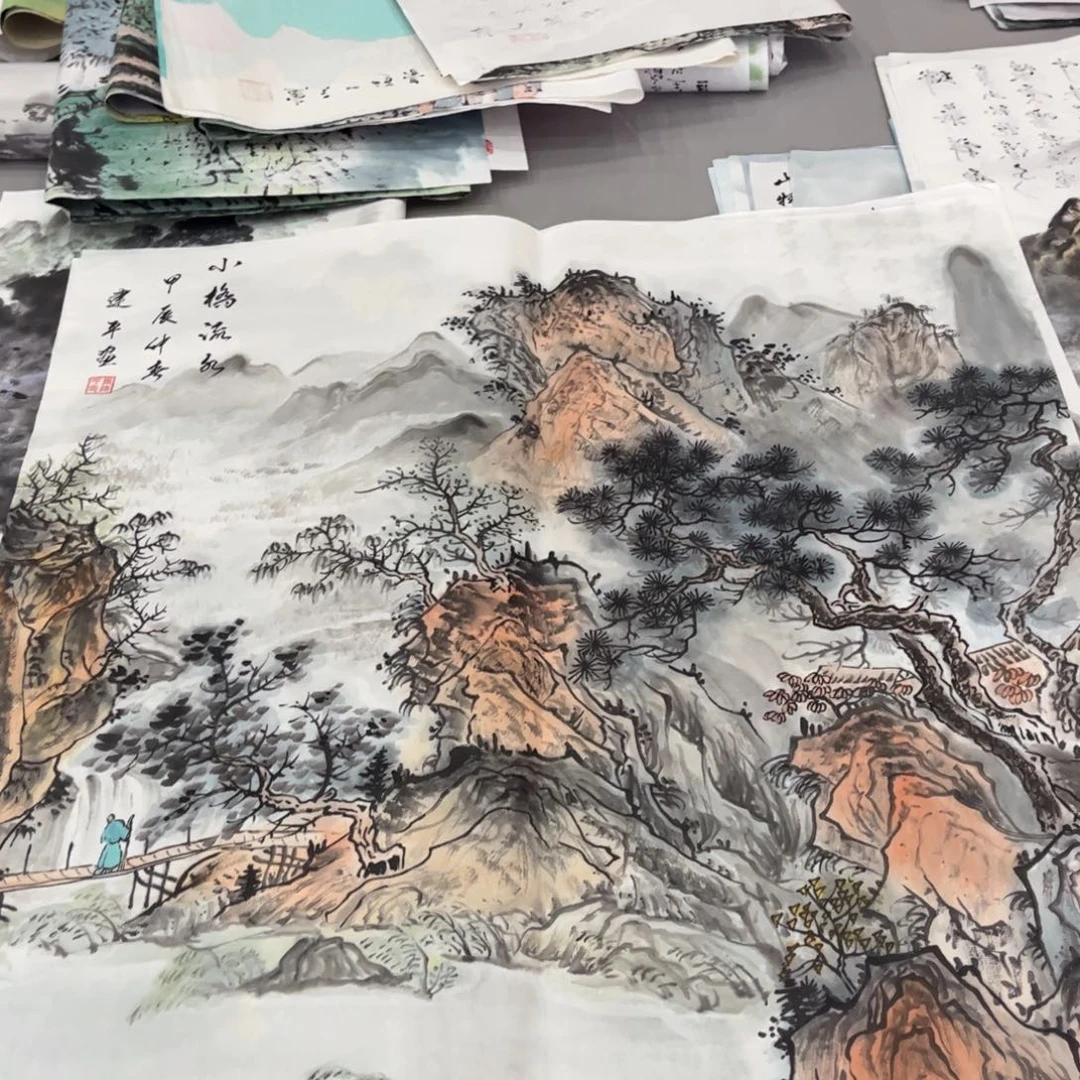 国画ZH精品手绘单幅任发