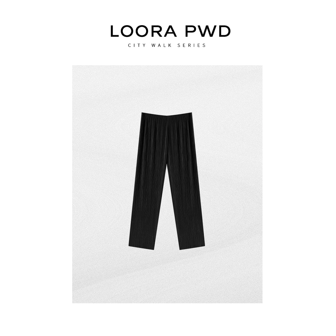 LOORAPWD/罗拉密码 夏季轻薄裸感休闲裤25CJBG0206N