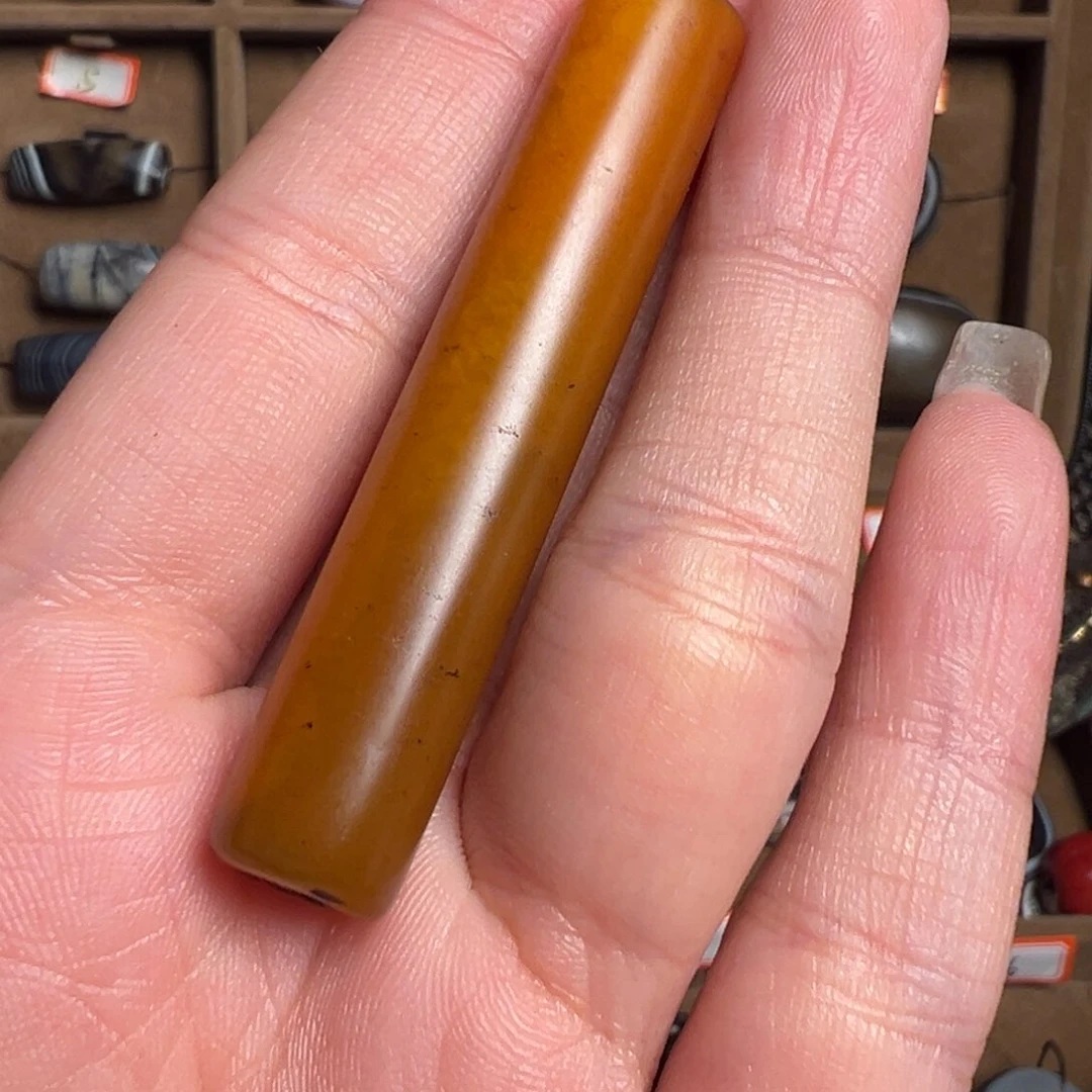 玛瑙/玉髓单珠未镶嵌