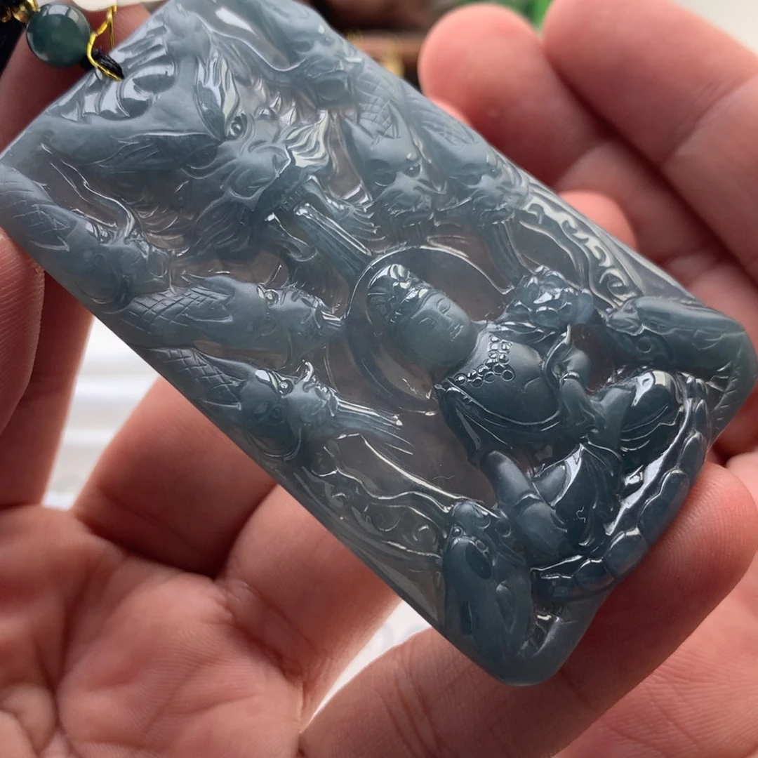 颈饰未镶嵌翡翠大势至