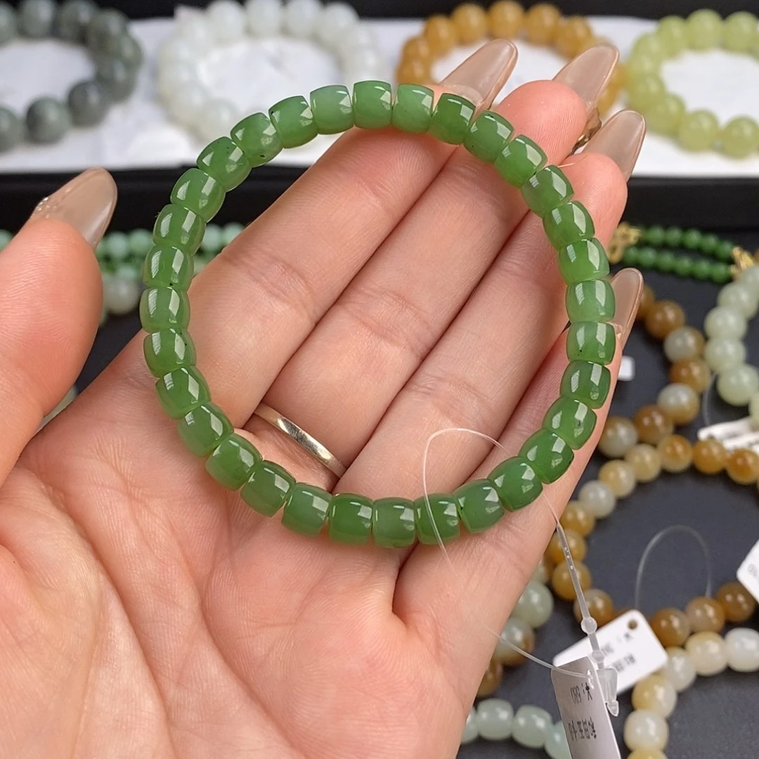 和田玉手串未镶嵌