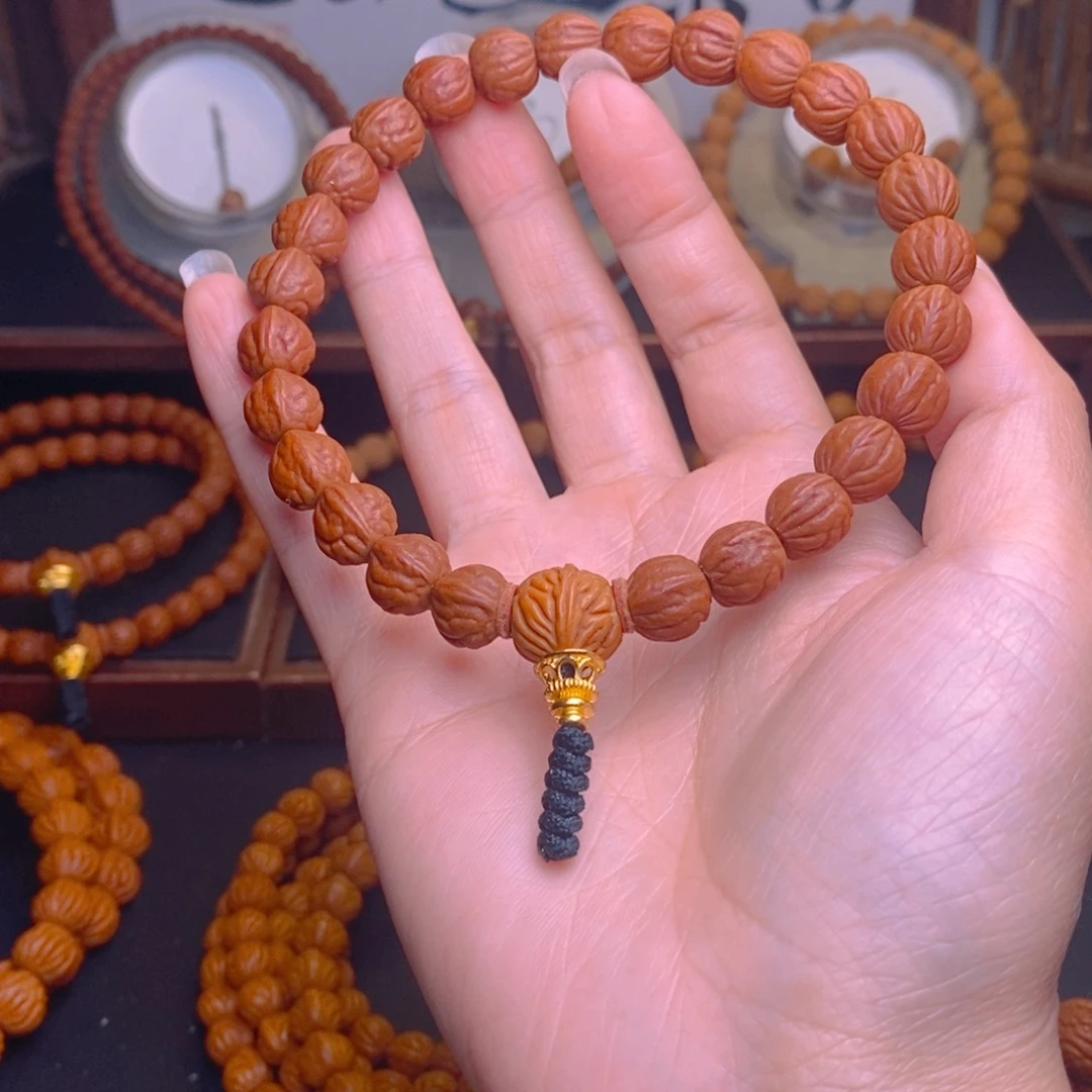 手串桃核龙文桃核10