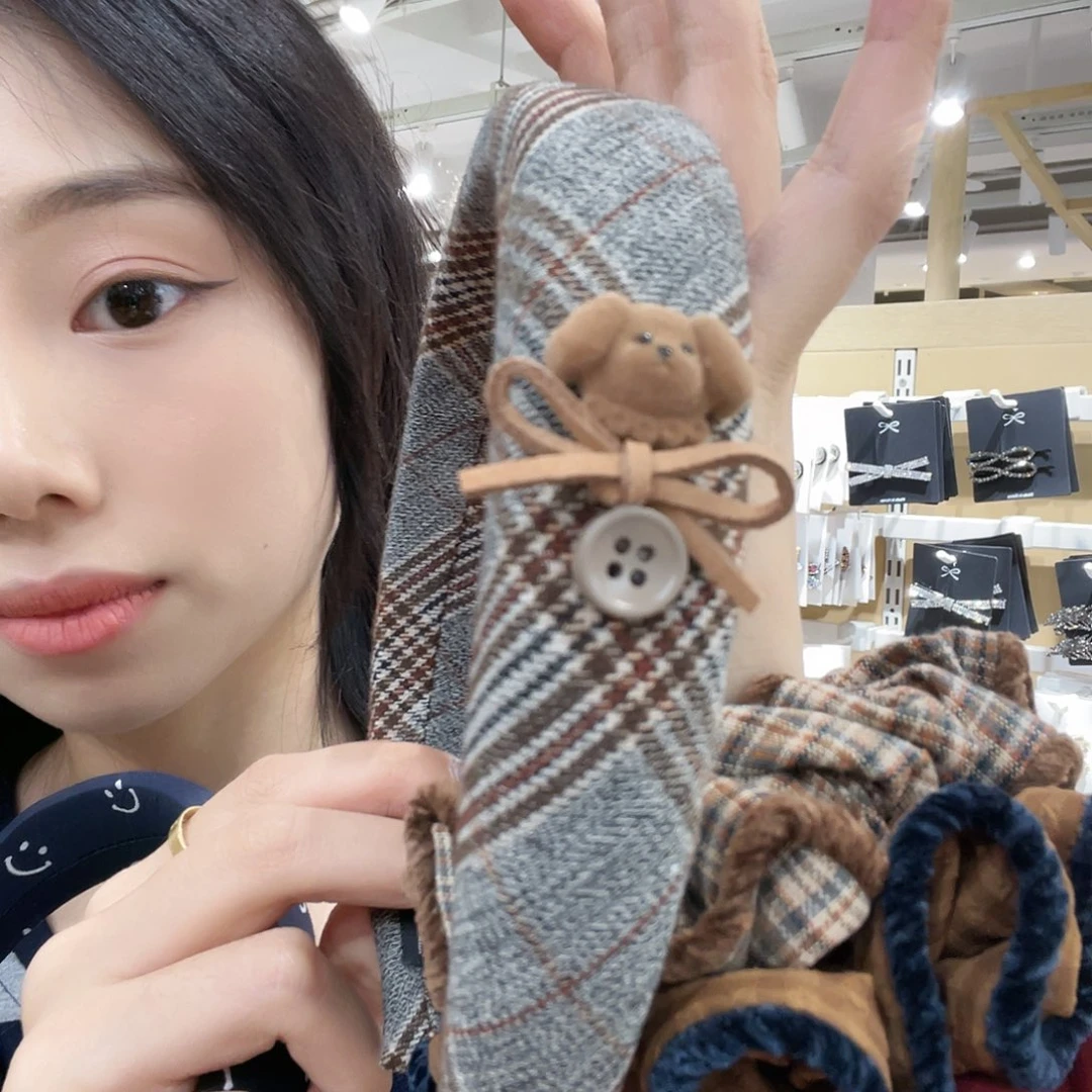 铁合金皮质小熊发箍