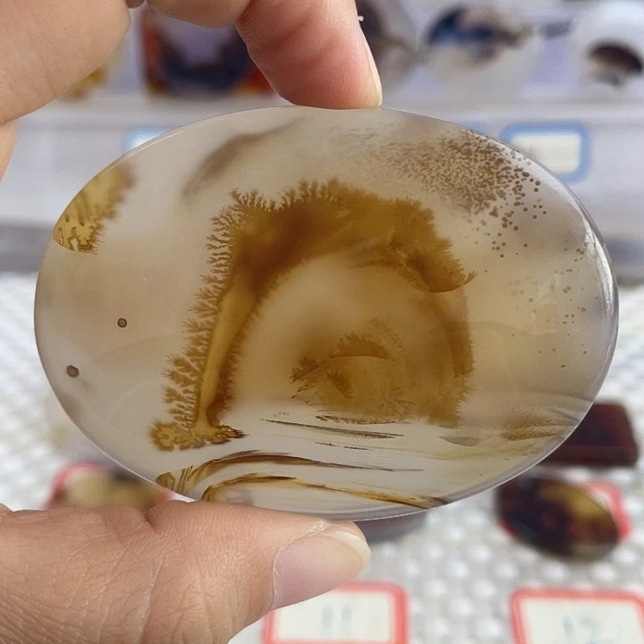 花***姐玛瑙/玉髓合金颈饰