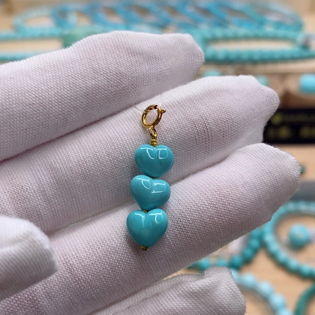 未镶嵌绿松石珠宝奇石