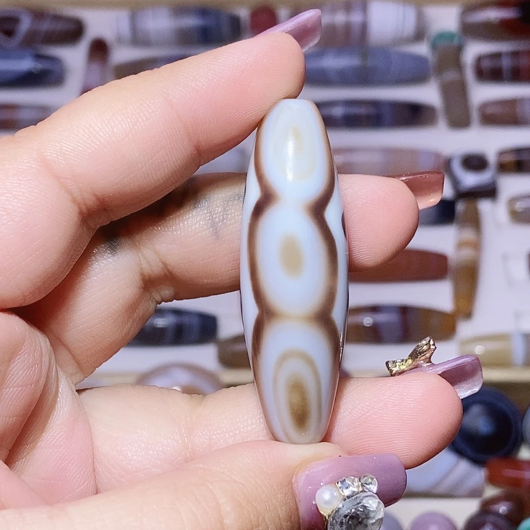 找***友玛瑙/玉髓未镶嵌颈饰