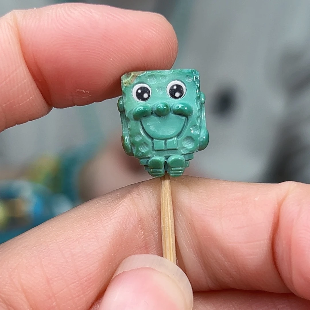 绿松石珠宝奇石未镶嵌