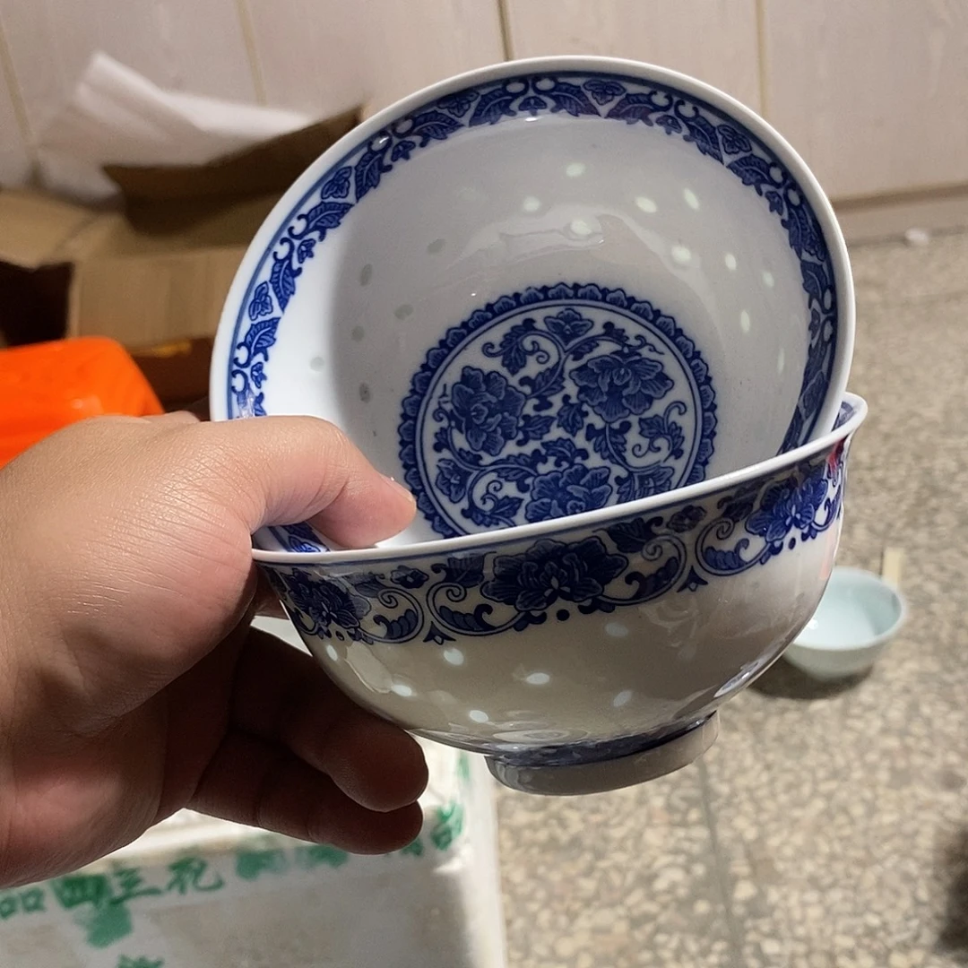 摆件景德镇高温玲珑瓷