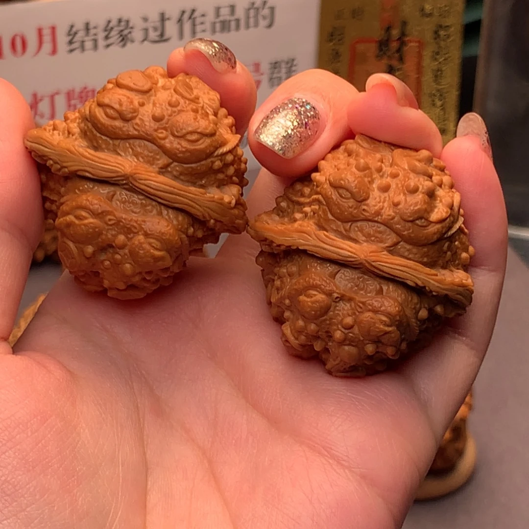 把件文玩核桃/////////金蟾