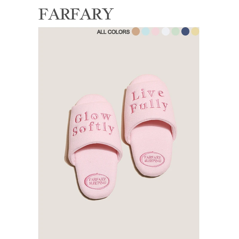 【浅春欧若风拖鞋】春夏日式高端女室内家居软底静音无声情侣拖鞋