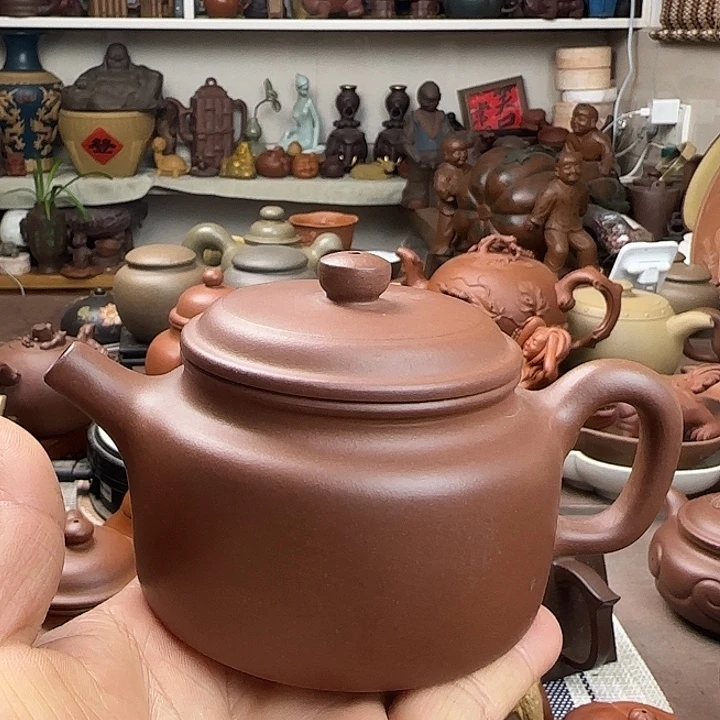 清水泥茶壶原矿紫砂