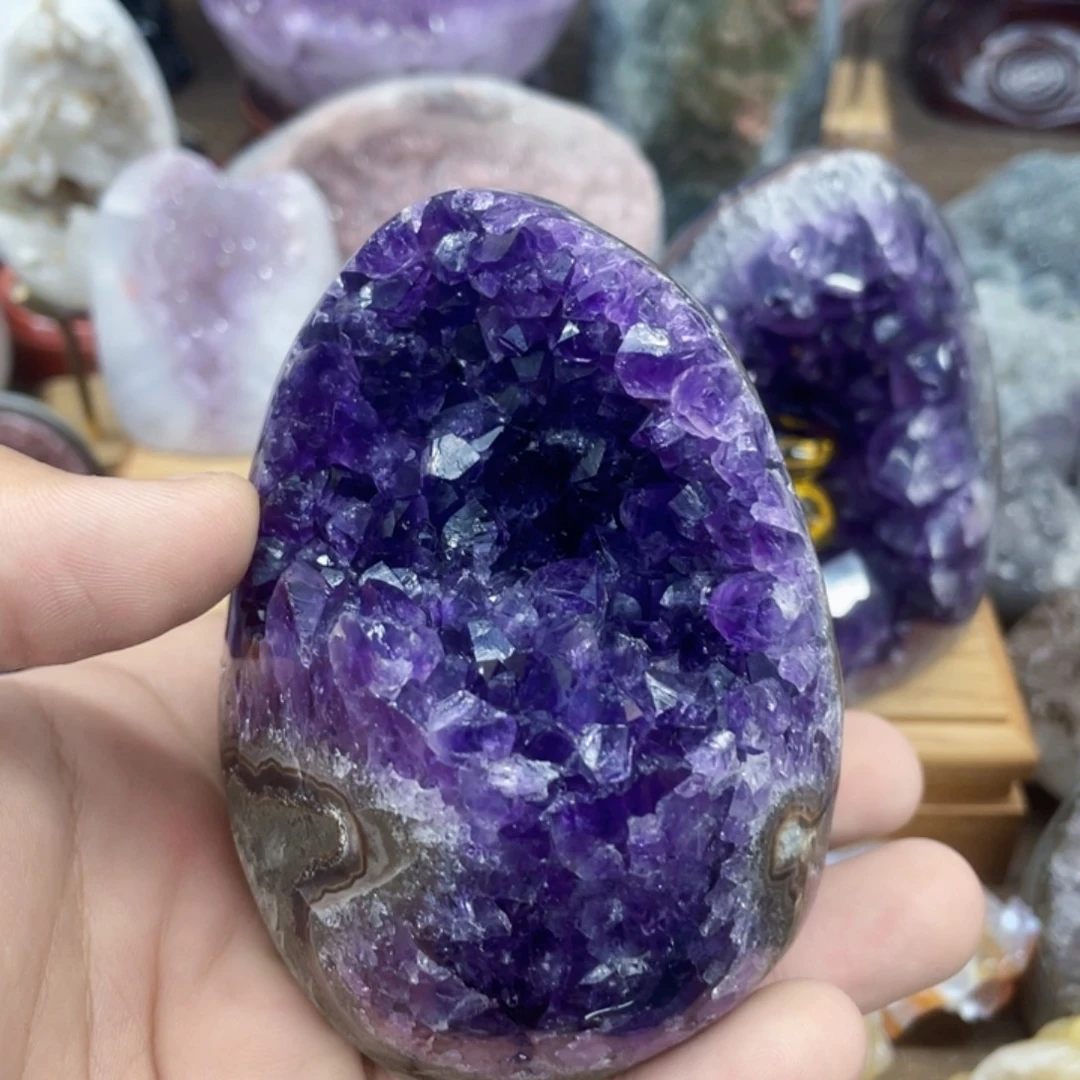大型摆件（非配饰）紫晶未镶嵌