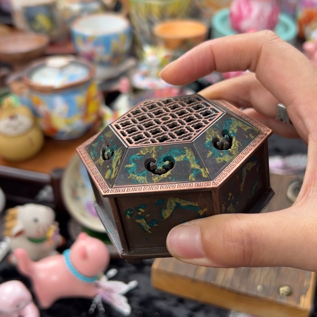 铜质香炉0852@@@@