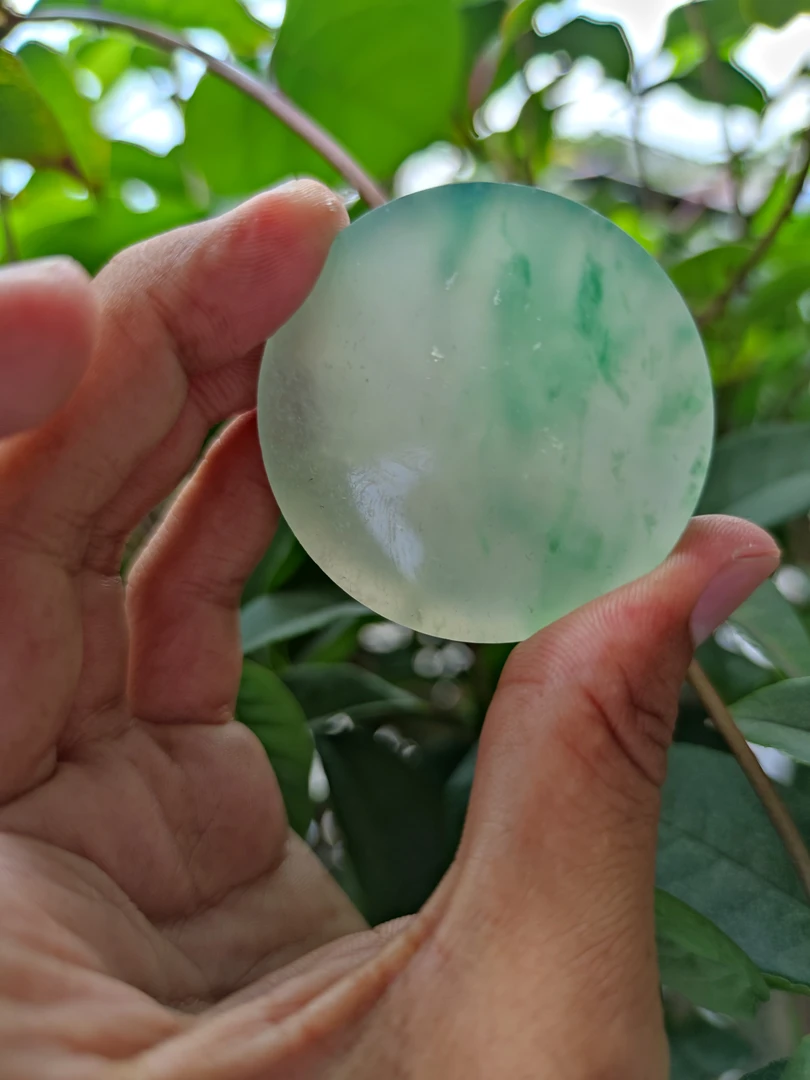 翡翠手镯心缅料翡翠