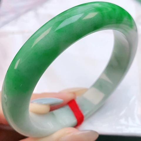 未镶嵌手镯翡翠57圈口882340