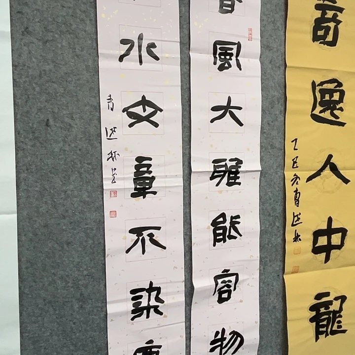 书法曹述林书法作品软片