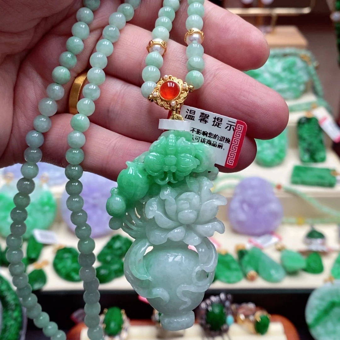 颈饰未镶嵌翡翠翡翠吊坠