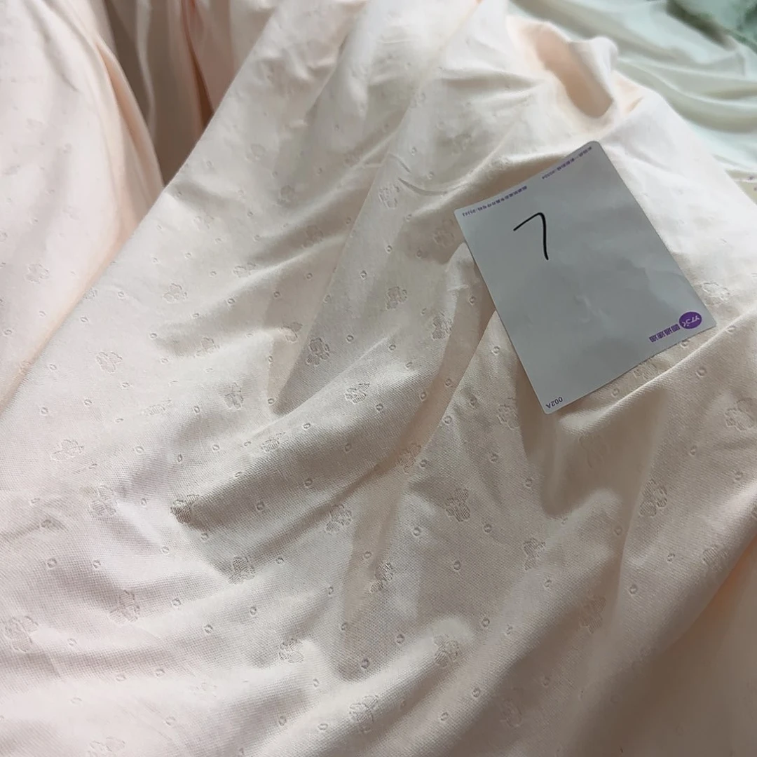 棉7号粉色蝴蝶结透气孔一米