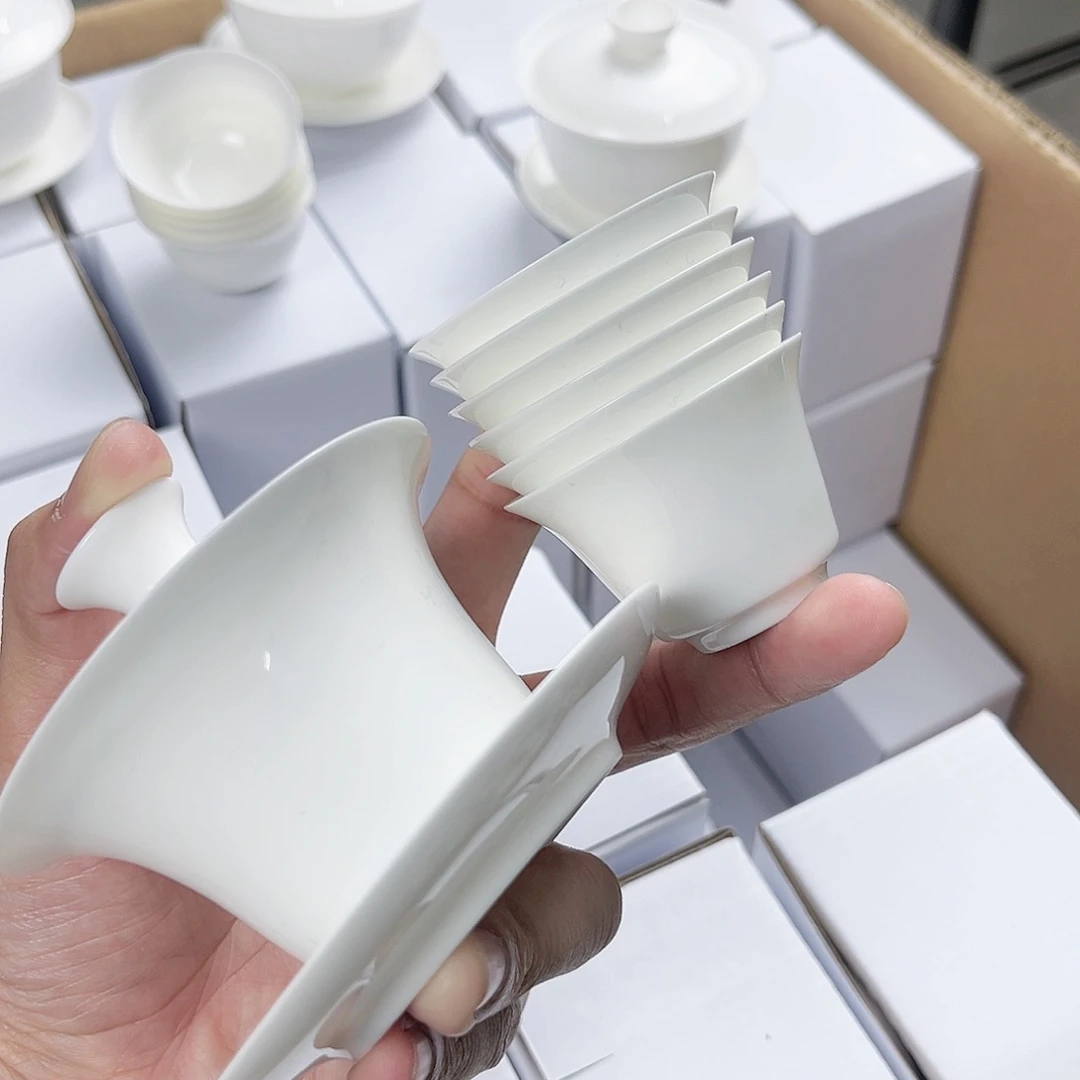 【闪购商品】90马蹄+6马蹄杯子超薄胎