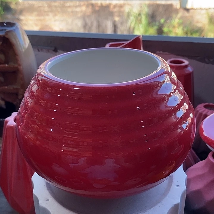 公道杯水培陶盆无孔 瑕疵介意勿拍