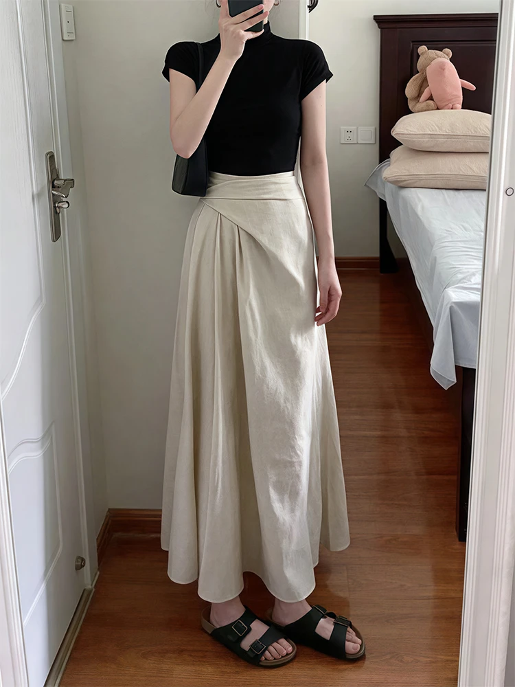 夏装搭配减龄穿搭一整套大码胖mm韩系盐系轻熟针织短袖半身裙套装