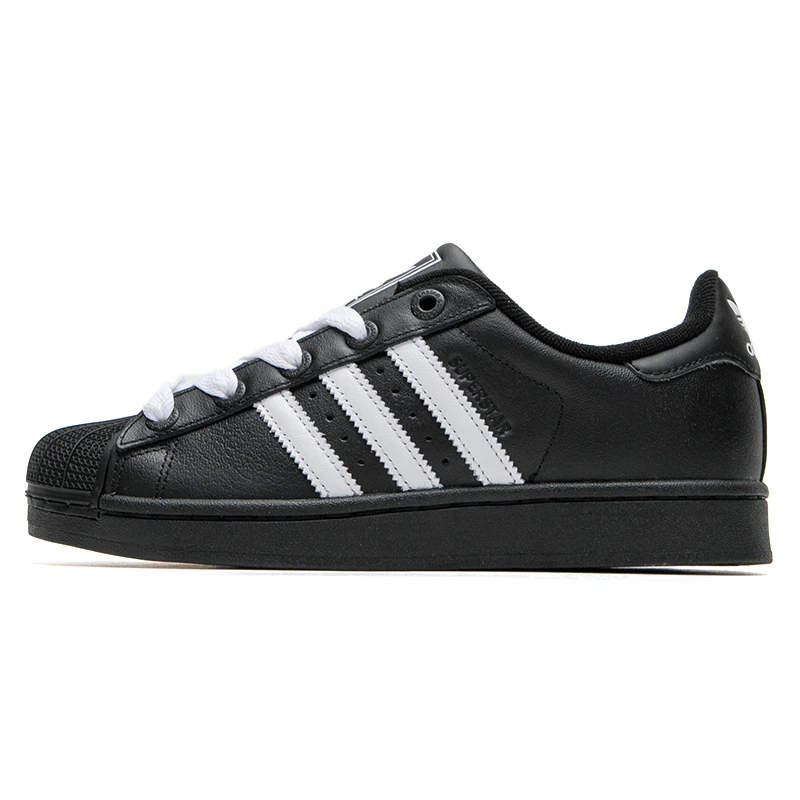 Adidas阿迪达斯明星同款SUPERSTAR II复古贝壳头板鞋JI0216