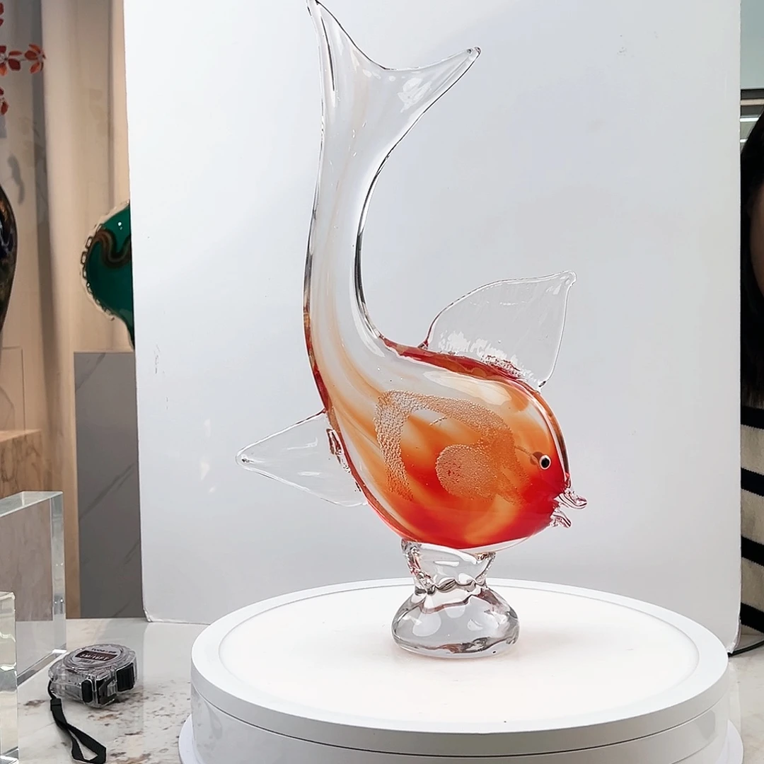 茶盏琉璃水晶摆件