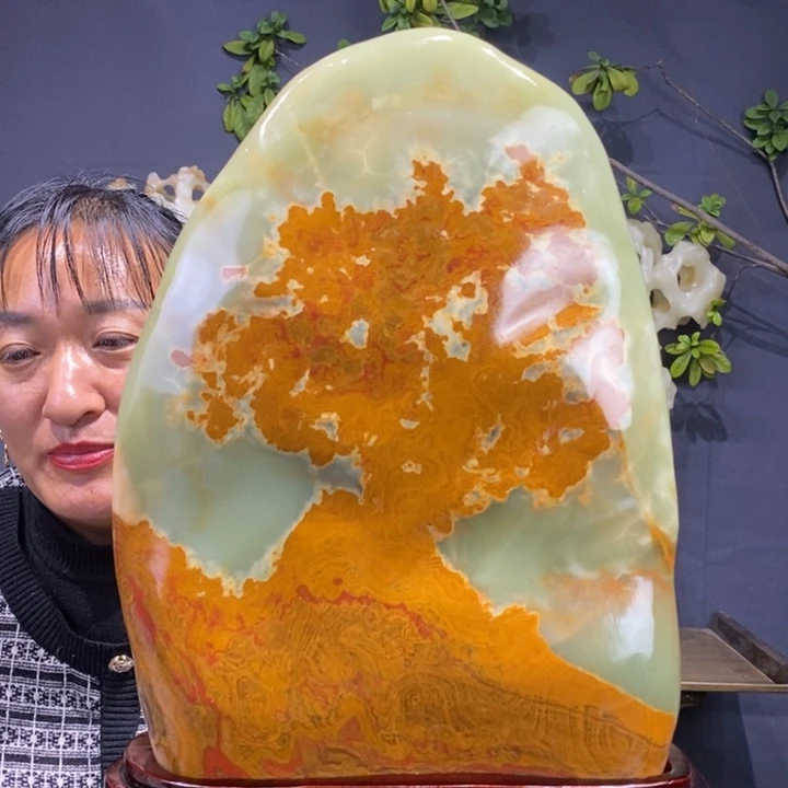 石材精品古青石摆件