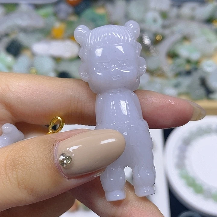 翡翠散珠天然缅甸翡翠