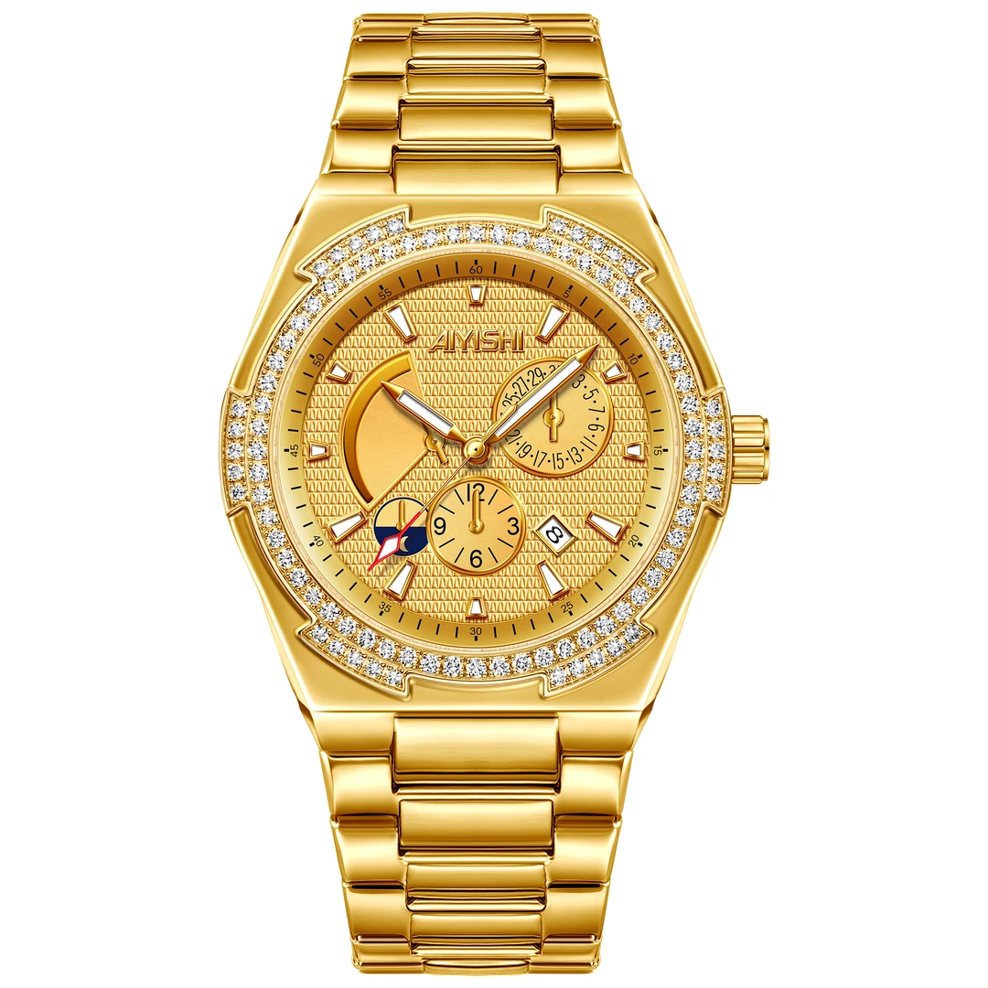 AIYISHI爱依士 经典商务防水男士腕表-2509-XBPZX