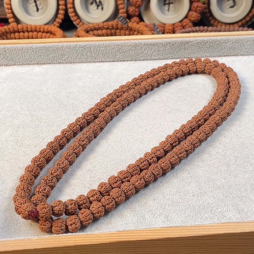 金刚菩提吊坠凹底梅花