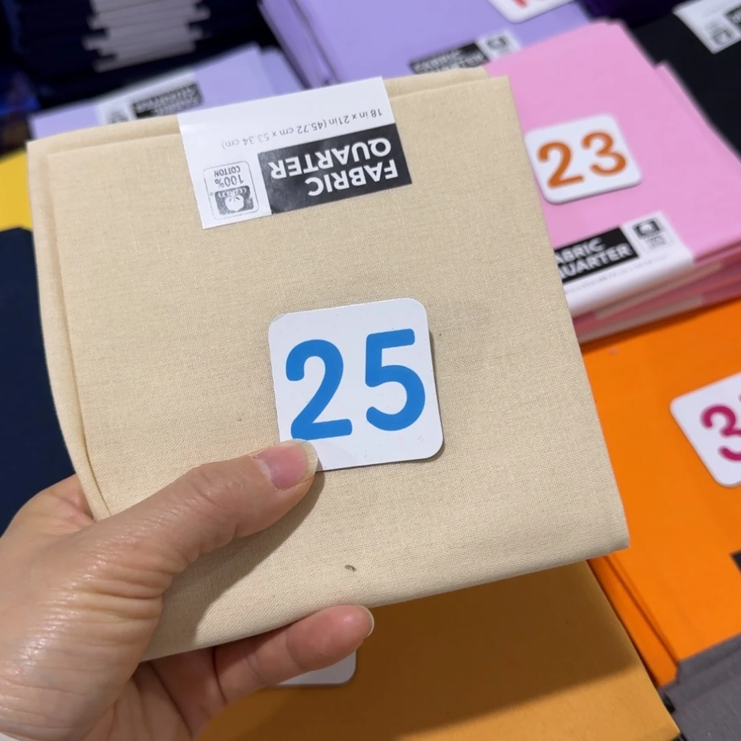 棉3块纯棉平布块45 X 52厘一片