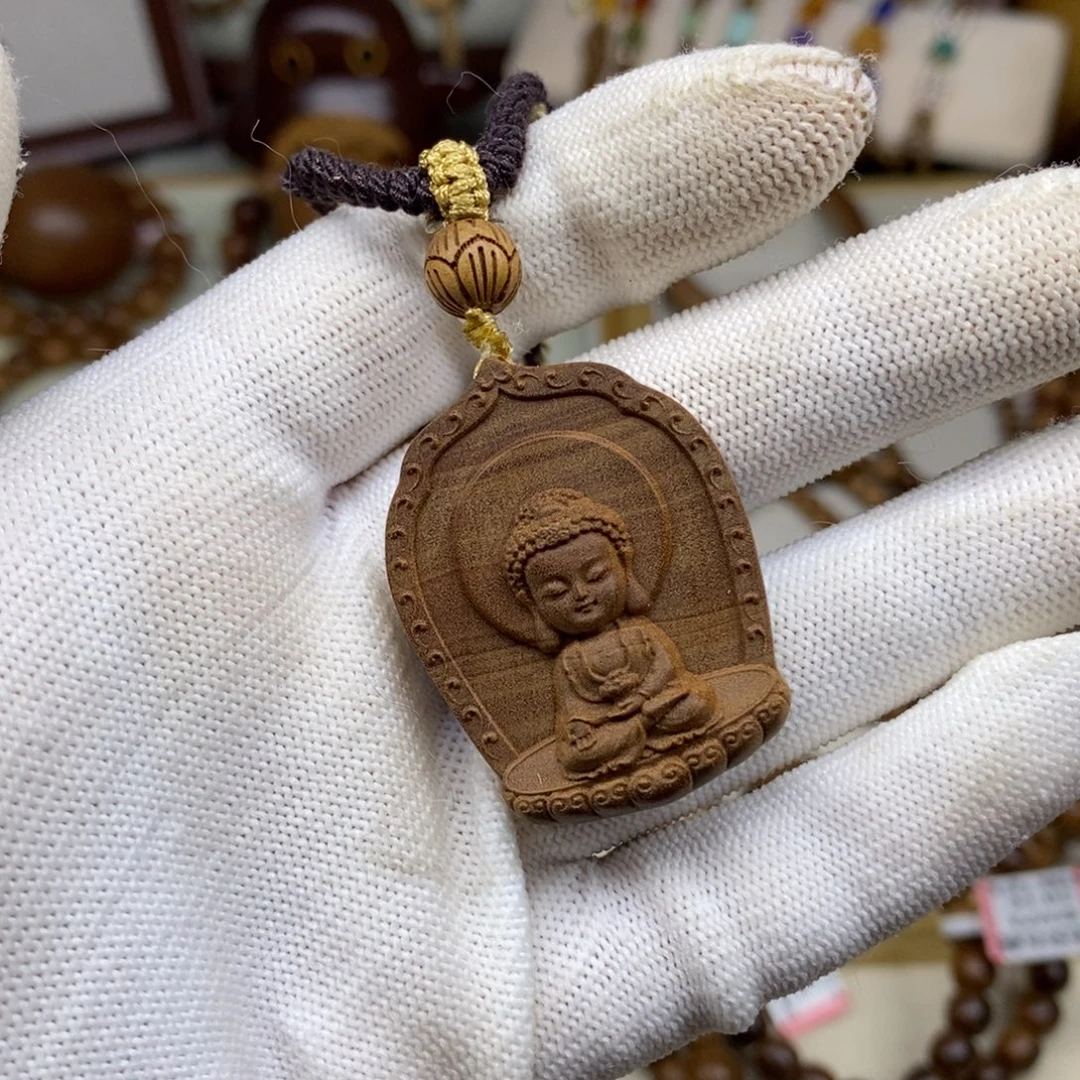 檀香木手串/手链印度迈索尔老山檀吊坠